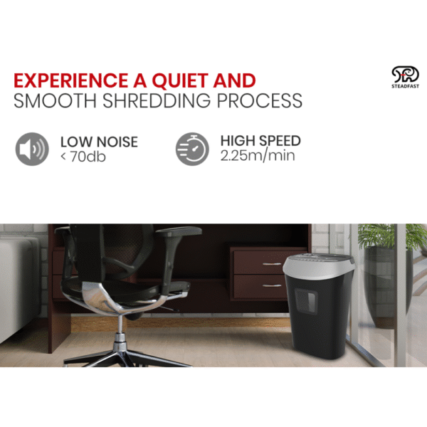 Steadfast CC-14 Cross-Cut Paper Shredder