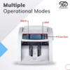 STEADFAST LIBOR-70 TRIPLE-DISPLAY BANKING GRADE Note Counting Machine