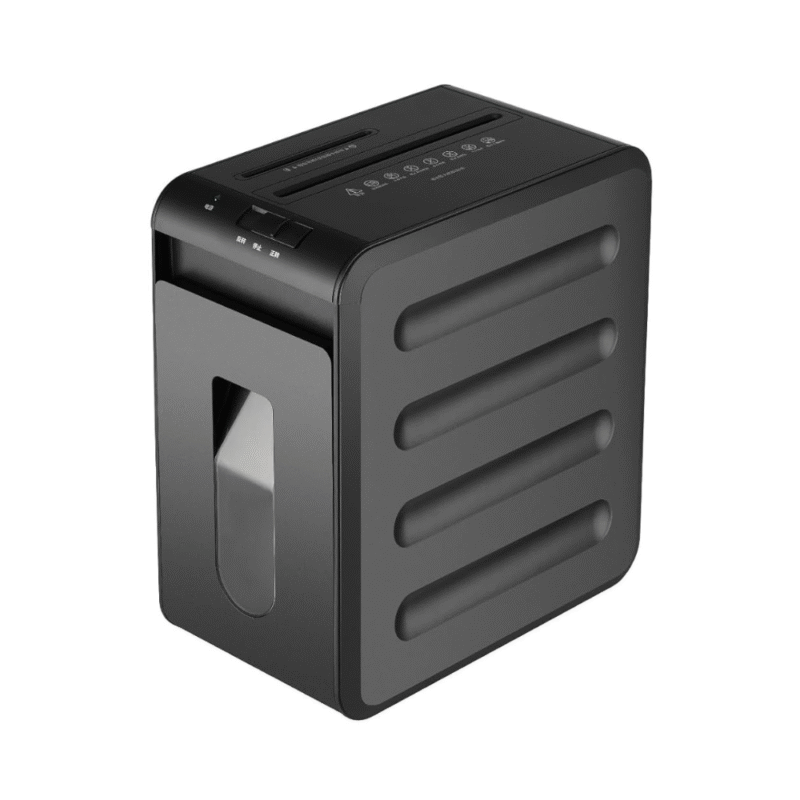 STEADFAST CC13-7 Sheets Micro cut Shredder - paper shredder, CD, Credit Card and Staples into 2 x 9 mm Unreadable Particle, Rice Size Paper Particles Bin Size-15L PULLOUT BIN