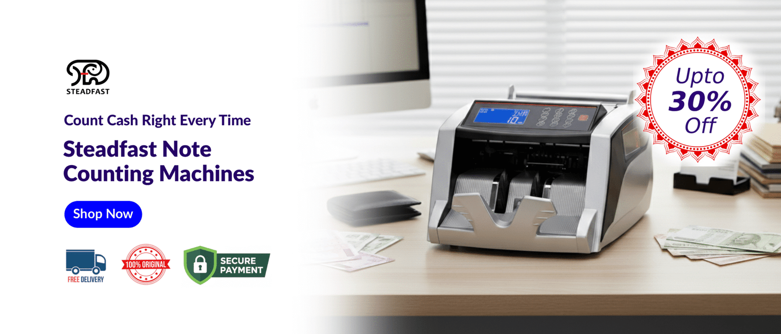 Buy best note counting machine from steadfast