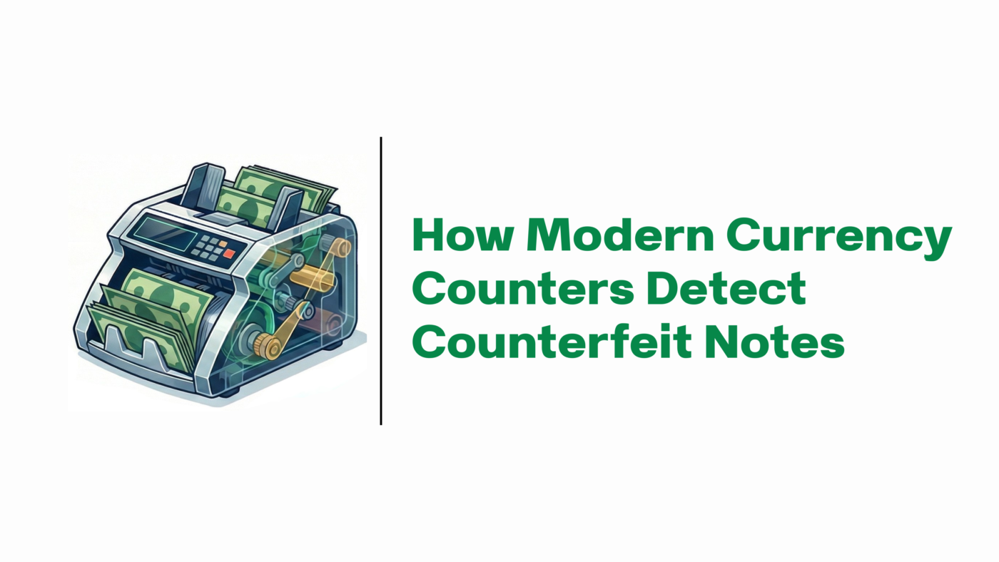 How Modern Currency Counters Detect Counterfeit Notes